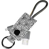 Logilink CU0165 - kabel USB 2.0, USB-A/M do Micro-USB/M, obeski za ključe, črni, 0,22 m USB kabel USB 2.0 USB-A vtič, USB-mikro-B vtič 0.22 m, (20417094) | Shoptok.si