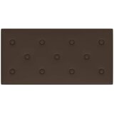  Zidna uzglavlja 12 pcs Smeđa 60 x 30 cm Lažna koža | shoptok.hr