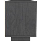vidaXL TV omarica siva 110x30x40 cm trdna borovina | Shoptok.si