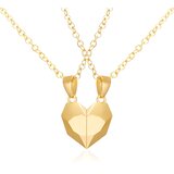 IZMAEL Ogrlice Magnet Heart - Zlatna | shoptok.hr