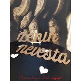  LESEN NAPIS ženin in nevesta LESNAP 105 | Shoptok.si