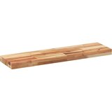 Stolna ploča 100x20x4 cm pravokutna od masivnog drva bagrema | shoptok.hr