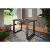 MID.YOU Pisalna Miza Lona, Antracit, Črna, 140x50cm | Shoptok.si