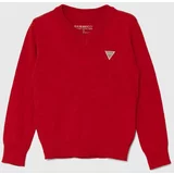 Guess Otroški pulover rdeča barva, N4YR02 Z2VV0