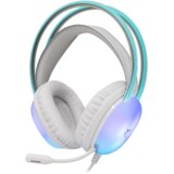 WHITESHARK Peacock-2 GH-2444 gaming slušalice s mikrofonom, bijele | shoptok.hr