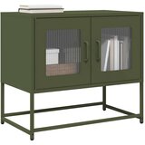 vidaXL TV ormarić maslinasto zeleni 68x39x60,5 cm hladno valjani čelik | shoptok.hr