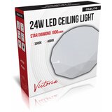  stropna led luč, diamant, 24W star, 3000K, 1800lm | Shoptok.si
