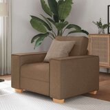 SOFA Kavč fotelj rjav 60 cm blago, (5000138194) | Shoptok.si