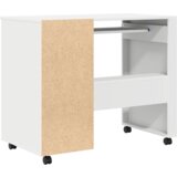 Bijeli stol s ladicama Bijela MDF Iverica Standardno Ladice | shoptok.hr