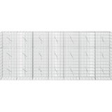  Gabion s žicom debljine 3,5 mm i mrežom 5x10 cm 350x10x150 cm Slike