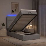  od pjene s madracem i LED-om Svjetlosiva 100 x 200 cm | shoptok.hr