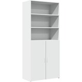 Furnova Visoka omara bela 80x42,5x185 cm inženirski les, (21955137) | Shoptok.si