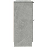  Komode 2 kom siva boja betona 30 x 30 x 70 cm konstruirano drvo | shoptok.hr