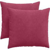  Jastučići za sofu 2 pcs Vinska crvena 45 x 45 cm | shoptok.hr