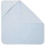 hišna brisača s kapuco 75 x 75 cm blue