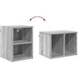 vidaXL Viseča omarica s polico Riga Siva Sonoma 30 x 29,5 x 40 cm | Shoptok.si