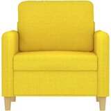  Fotelja Svjetložuta 60 cm od tkanine | shoptok.hr