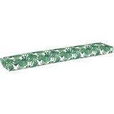 Veliki Blazina za klop z vzorcem listov 200x40x8 cm iz Oxford tkanine, (22090612) | Shoptok.si