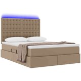  Postelja z dodatnim prostorom za shranjevanje in LED osvetlitvijo, (5000106918) | Shoptok.si