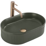 REA Bath Umivalnik na podstavku Vanda Olive Matt | Shoptok.si