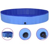vidaXL Sklopivi bazen za pse plavi 200 x 30 cm PVC Cijene