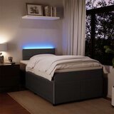 vidaXL krevet box spring s madracem tamnosivi 120 x 190 cm baršun | shoptok.hr