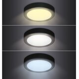 solight WD174-B - LED plafonsko svetlo LED/24W/230V 3000/4000/6000K crno okruglo | Eponuda.com