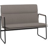  Klupa smeđesiva 100x64x80 cm od tkanine | shoptok.hr