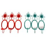 Zidno ogledalo DKD Home Decor 37 x 38 x 8 5 cm (3 Dijelovi) (2 kom.)  Zidno ogledalo DKD Home Decor 37 x 38 x 8 5 cm (3 Dijelovi) (2 kom.) Slike