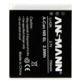 Ansmann A-Can NB 6L akumulatorska kamera Nadomešča originalno baterijo (kamera) NB-6L 3.7 V 750 mAh, (470231) Cene