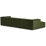 Kave Home Zelena kutna garnitura od samta (s lijevim kutom/s ležaljkom) Blok – | shoptok.hr