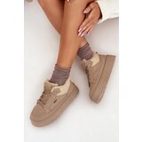 Big Star Women's Platform Sneakers With Sheepskin | ePonuda.com