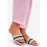Boto Flat Ladies Slippers With Strap And Buckle Beige Zilina | ePonuda.com