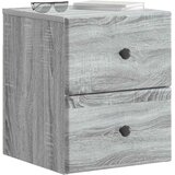  Stenski nočni omarici 2 pcs Siva Sonoma 34,5 x 33 x 40 cm, (5000233563) Slike