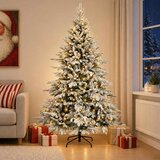  Umjetno božićno drvce s nogom 120 cm 150 LED lampica | shoptok.hr