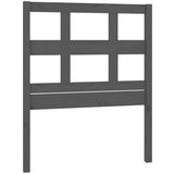  Uzglavlje za krevet sivo 95 5 x 4 x 100 cm od masivne borovine | shoptok.hr