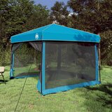  Set Kamp Šatora s krovom s pohranom 2 pcs Plava Tafta i Tkanina | shoptok.hr