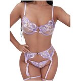 JSY 060 - erotični komplet spodnjega perila - vijoličen - L/XL | Shoptok.si