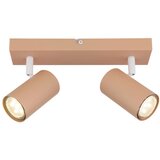 Globo 57911-2P - Spot svetiljka ROBBY 2xGU10/25W/230V narandžasta | Eponuda.com