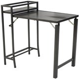Gardenson SET ZA BALKON PATMOS les, kovina barve grafita, barve akacije | Shoptok.si