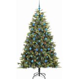  Umjetno Drvo za Božić s Šišarkama Zelena 210 cm | shoptok.hr