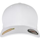 Flexfit Recycled Polyester Cap white Cene