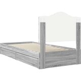  Okvir za krevet Siva Sonoma 90 x 190 cm Konstruirano drvo | shoptok.hr