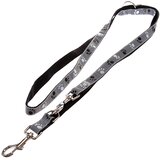 Trixie set: ovratnica + povodec Srebrni odsev šap - Ovratnica velikost S-M + povodec 200 cm / 20 mm | shoptok.hr