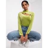 Italy Moda Blouse-DHJ-BZ-6561.09P-lime green | shoptok.hr