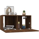 Viseći TV ormarić boja hrasta 60 x 30 x 30 cm konstruirano drvo | Shoptok.si