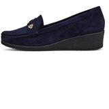 Resti Women's moccasins on a low wedge Polefle | ePonuda.com