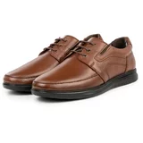 Ducavelli String Genuine Leather Comfort Men's Orthopedic Casual Shoes, Dad Shoes, Orthopedic Shoes.