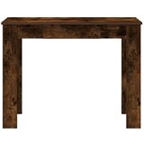 vidaXL Radni stol boja dimljenog hrasta 100x45x75 cm konstruirano drvo | shoptok.hr