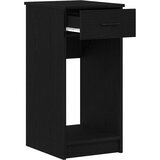 TOWER stalak za računalo s ladicom crni 35x45x77 cm | Shoptok.si